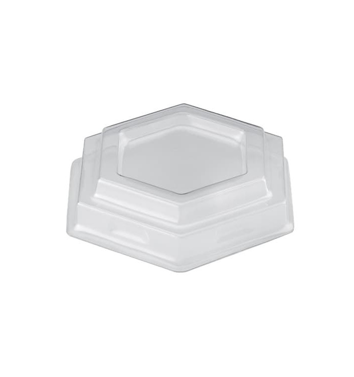 Plastic Lid PET for Plastic Tasting Cup "Gardenia" Dessert Clear 100 ml (1000 Units) Plastic Lid PET for Plastic Tasting Cup "Gardenia" Dessert Clear 100 ml (1000 Units)