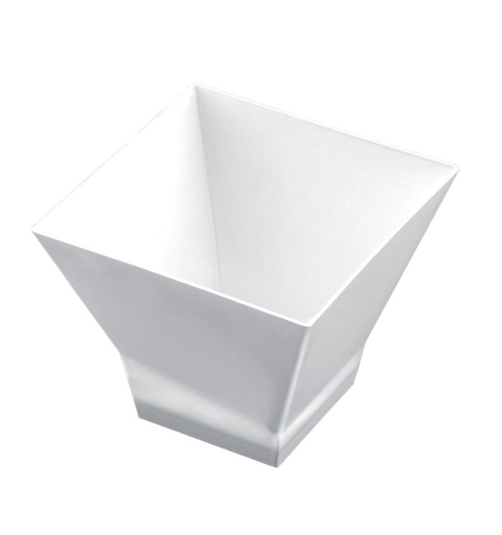 Plastic Tasting Cup PS "Pagoda" White 65ml (25 Units) Plastic Tasting Cup PS "Pagoda" White 65ml (25 Units)