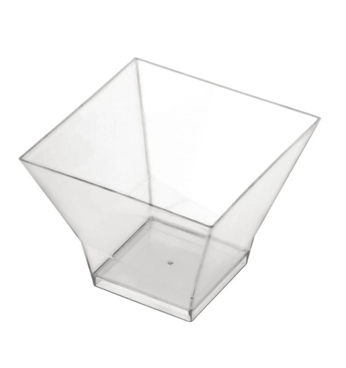 Plastic Tasting Cup PS "Pagoda" Clear 65ml (25 Units) Plastic Tasting Cup PS "Pagoda" Clear 65ml (25 Units)