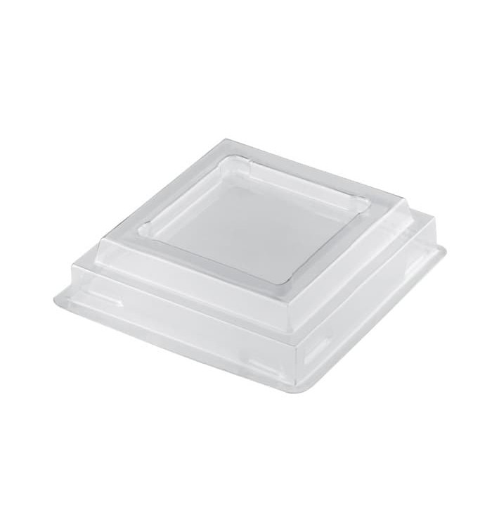 Plastic Lid PET for Plastic Tasting Cup "Pagoda" Clear 65ml (25 Units) Plastic Lid PET for Plastic Tasting Cup "Pagoda" Clear 65ml (25 Units)