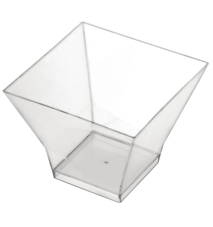 Plastic Tasting Cup PS "Pagoda" Clear 120ml (500 Units) Plastic Tasting Cup PS "Pagoda" Clear 120ml (500 Units)