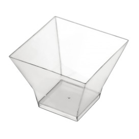 Tasting Plastic Bowl PS "Pagoda" Clear 150 ml (12 Units) 