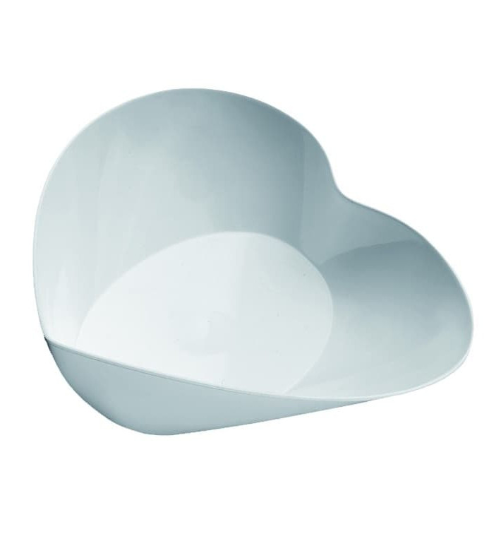 Tasting Plastic Bowl PS "Lovers" White 30ml (25 Units) Tasting Plastic Bowl PS "Lovers" White 30ml (25 Units)
