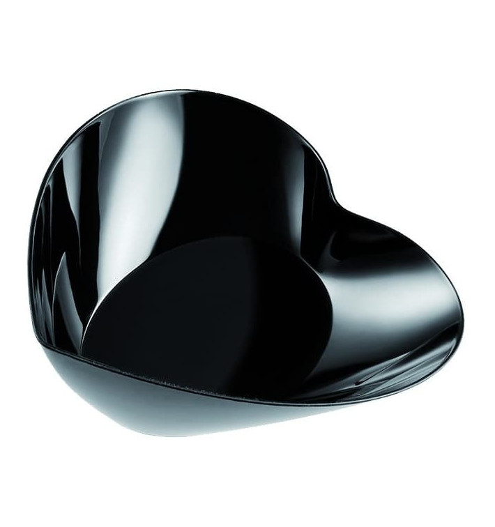 Tasting Plastic Bowl PS "Lovers" Black 30ml (25 Units) Tasting Plastic Bowl PS "Lovers" Black 30ml (25 Units)