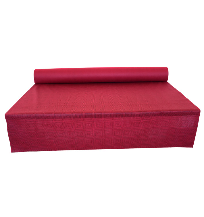 Novotex Tablecloth Roll Burgundy "Espiral" P40cm 1,2x50m P40cm (1 Unit) Novotex Tablecloth Roll Burgundy "Espiral" P40cm 1,2x50m P40cm (1 Unit)