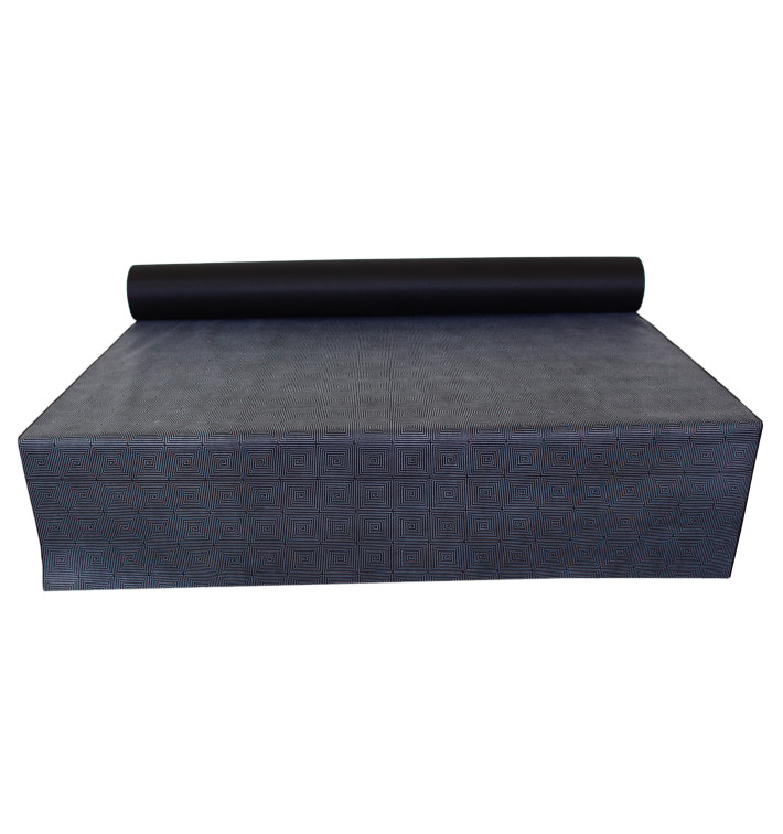 Novotex Tablecloth Roll Black "Espiral" P40cm 1,2x50m (6 Units) Novotex Tablecloth Roll Black "Espiral" P40cm 1,2x50m (6 Units)