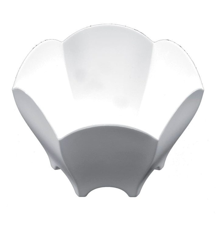 Tasting Plastic Bowl PS "Tulip" White 70 ml (500 Units) Tasting Plastic Bowl PS "Tulip" White 70 ml (500 Units)