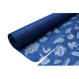 Novotex Tablecloth Roll Blue "Marisco" P40cm 1,2x50m  (1 Unit)
