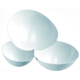 Tasting Plastic Bowl PS "Molecola" White 100ml (500 Units)