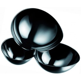 Tasting Plastic Bowl PS "Molecola" Black 100ml (25 Units) 