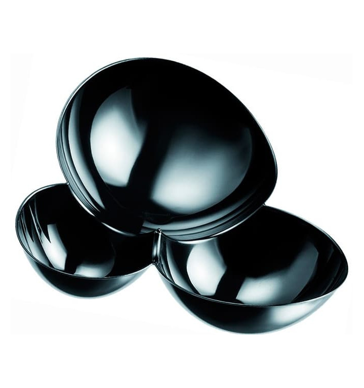 Tasting Plastic Bowl PS "Molecola" Black 100ml (25 Units) Tasting Plastic Bowl PS "Molecola" Black 100ml (25 Units)