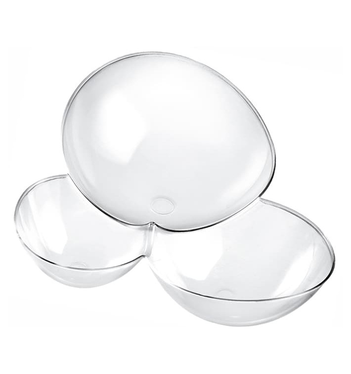 Tasting Plastic Bowl PS "Molecola" Clear 100 ml (25 Units) Tasting Plastic Bowl PS "Molecola" Clear 100 ml (25 Units)