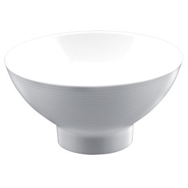 Tasting Plastic Bowl PS Medium Size White 250 ml (6 Units) 