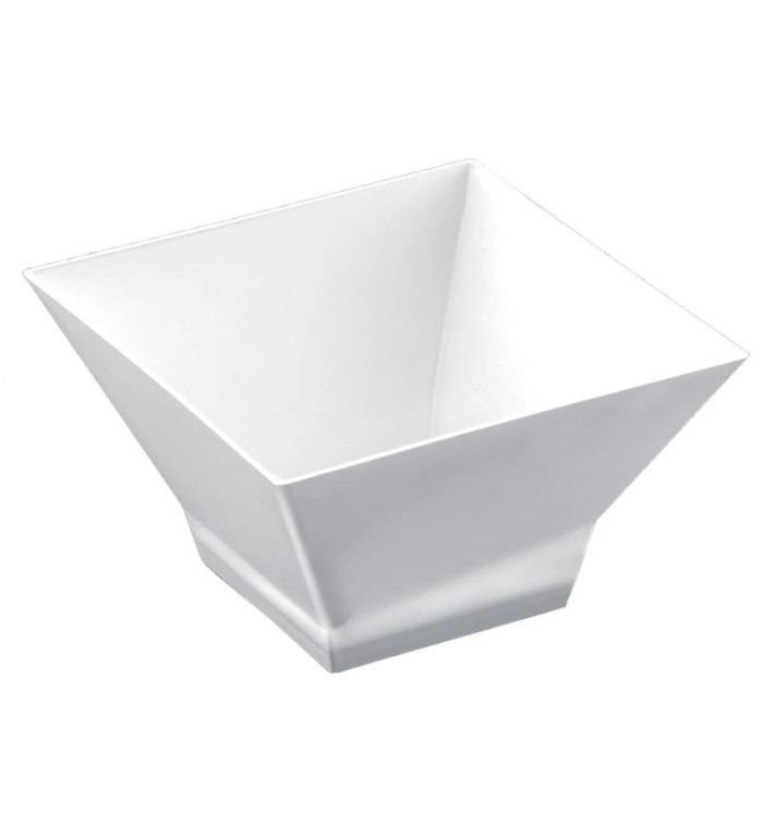 Tasting Plastic Bowl PS "Pagoda" White 350ml (12 Units) Tasting Plastic Bowl PS "Pagoda" White 350ml (12 Units)