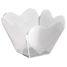 Plastic Bowl PS "Cupido" Clear 68 ml (25 Units)