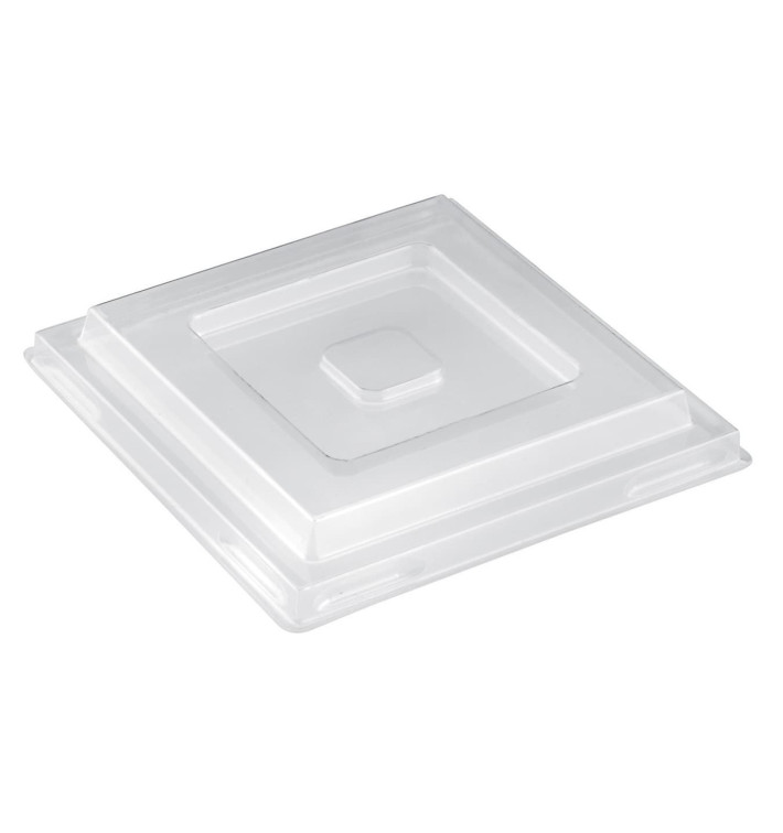 Plastic Lid for Tasting Bowl PS "Pagoda" Big Clear PET 1750ml (72 Units) Plastic Lid for Tasting Bowl PS "Pagoda" Big Clear PET 1750ml (72 Units)