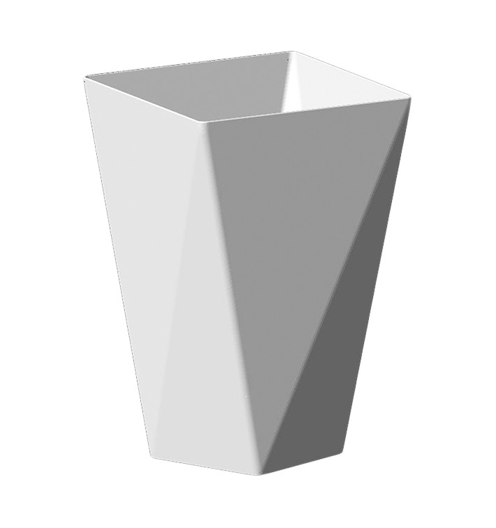 Plastic Tasting Cup PS "Diamond" White 150 ml (12 Uts) Plastic Tasting Cup PS "Diamond" White 150 ml (12 Uts)