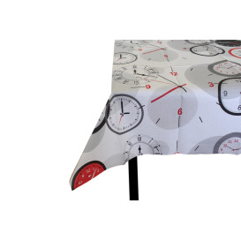 Pre-Cut Paper Tablecloth "Tictac" 37g 1x1m (400 Units)