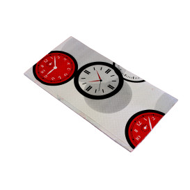 Pre-Cut Paper Tablecloth "Tictac" 37g 1x1m (400 Units)