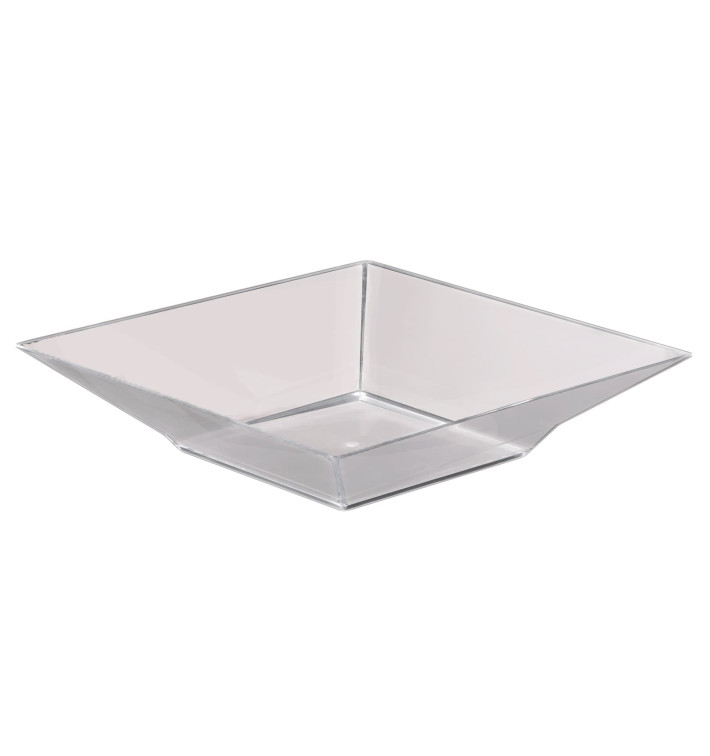 Tasting Plastic Bowl PS "Pagoda" Clear 1250ml (72 Units) Tasting Plastic Bowl PS "Pagoda" Clear 1250ml (72 Units)