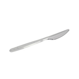 Plastic Knife PS Clear 17,5cm (20 Units) 