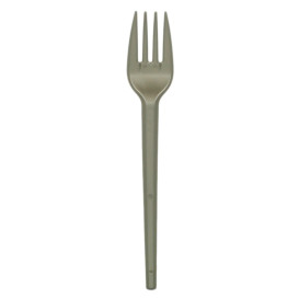 Plastic Fork PS Silver 16,5cm (20 Units) 