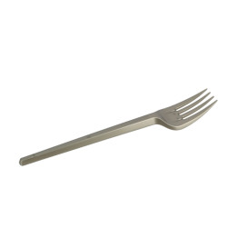 Plastic Fork PS Silver 16,5cm (20 Units) 