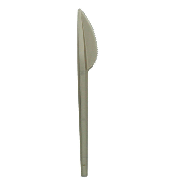 Plastic Knife PS Silver 16,5cm (600 Units) Plastic Knife PS Silver 16,5cm (600 Units)
