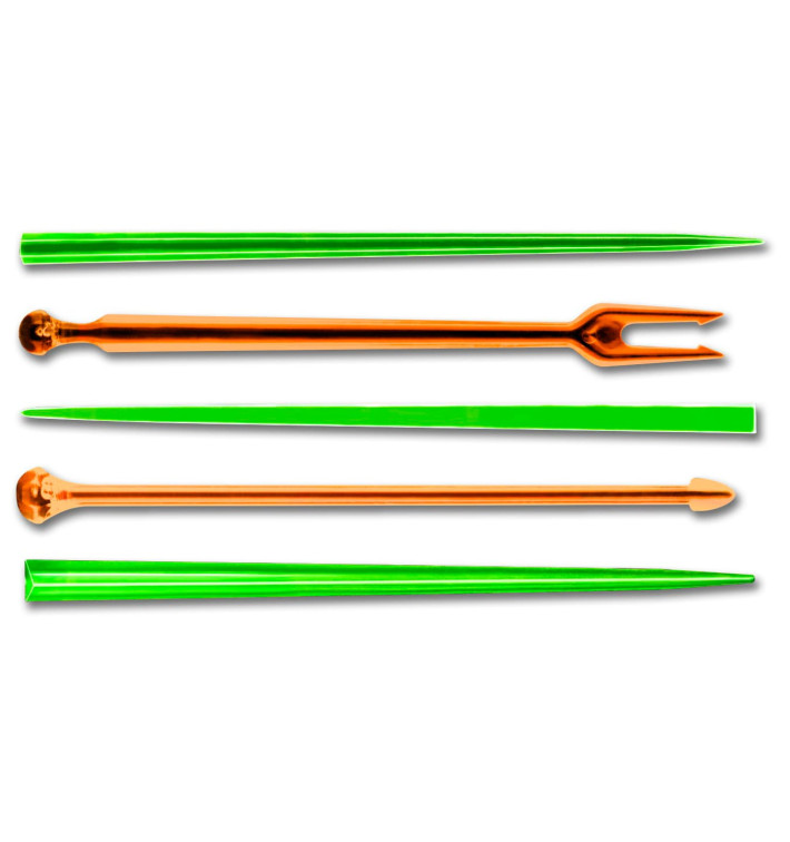 Plastic Food Pick "Snack Stick" Multicolour 9cm (1650 Units) Plastic Food Pick "Snack Stick" Multicolour 9cm (1650 Units)