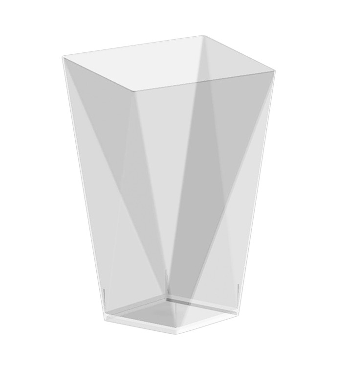 Plastic Tasting Cup PS "Diamond" Clear 150 ml (12 Uts) Plastic Tasting Cup PS "Diamond" Clear 150 ml (12 Uts)