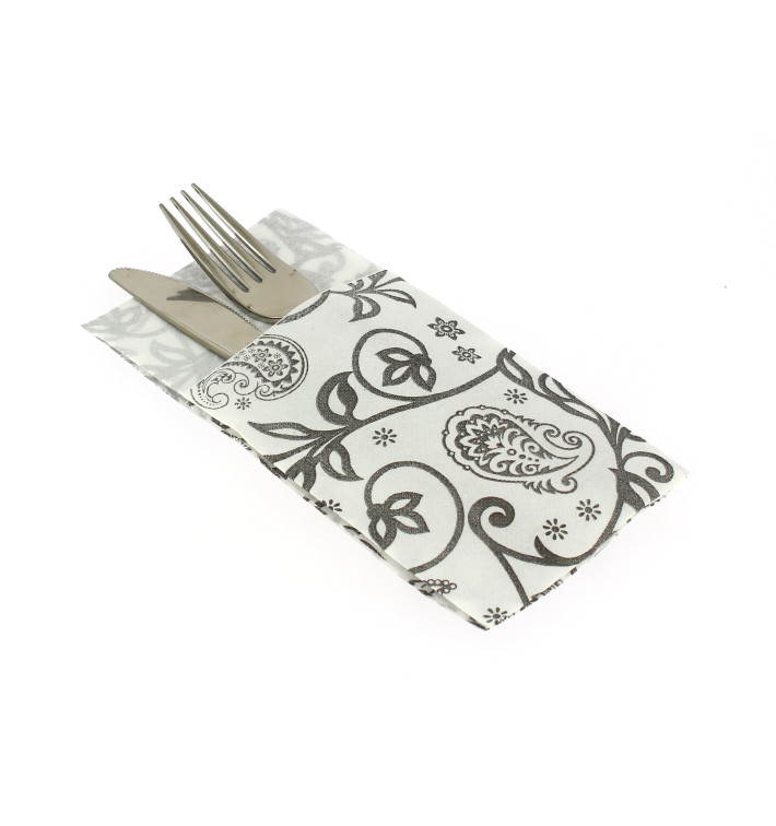 Pocket Fold Paper Napkins "Cachemire" 40x40cm (30 Units) Pocket Fold Paper Napkins "Cachemire" 40x40cm (30 Units)