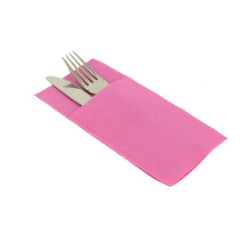 Pocket Fold Paper Napkins Fuchsia 40x40cm (960 Units)