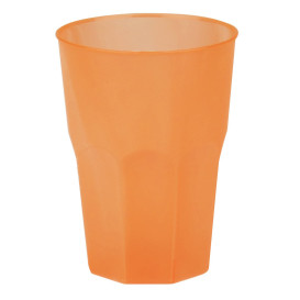 Plastic Cup PP "Frost" Orange 350ml (20 Units) 