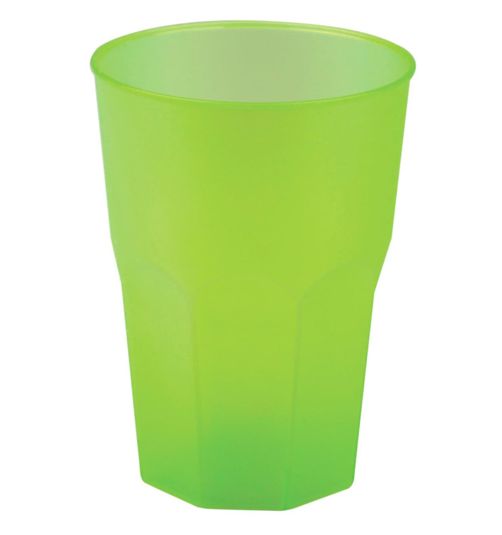 Plastic Cup PP "Frost" Lime Green 350ml (420 Units) Plastic Cup PP "Frost" Lime Green 350ml (420 Units)