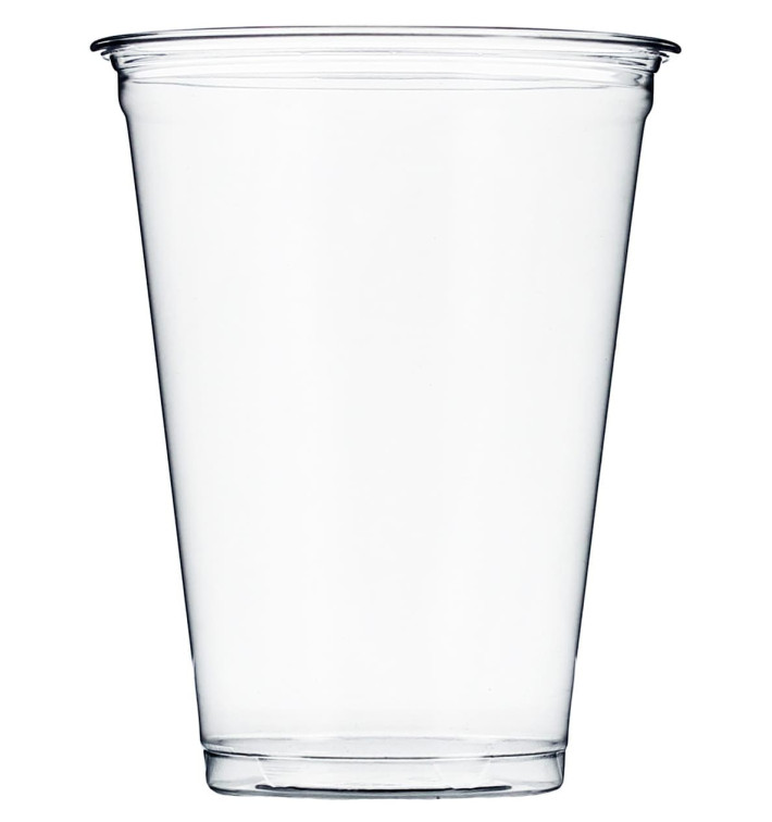 Plastic Cup PET Rigid 295ml Ø8,1cm (1000 Units) Plastic Cup PET Rigid 295ml Ø8,1cm (1000 Units)
