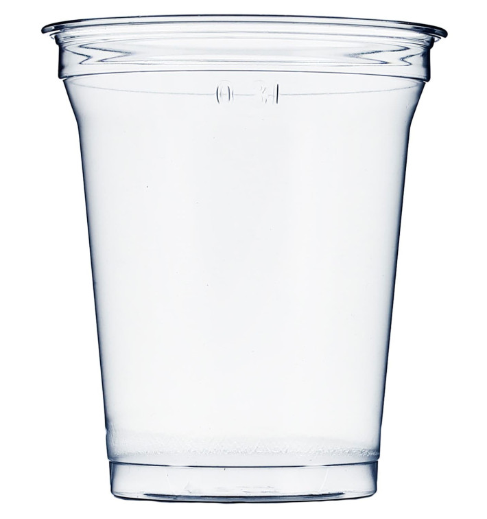 Plastic Cup PET Rigid 420ml Ø9,3cm (50 Units) Plastic Cup PET Rigid 420ml Ø9,3cm (50 Units)