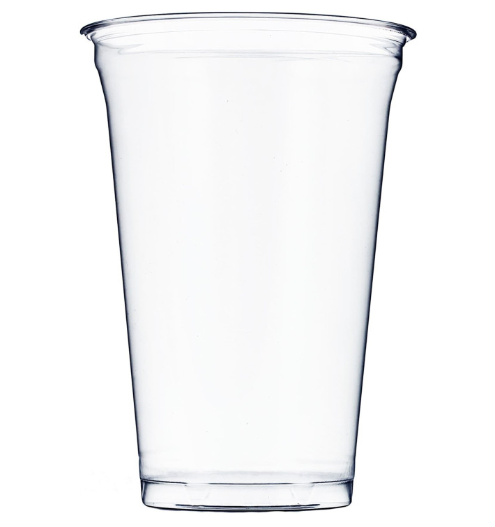 Plastic Cup PET Rigid 545ml Ø9,8cm (600 Units) Plastic Cup PET Rigid 545ml Ø9,8cm (600 Units)