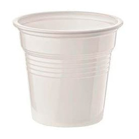 Plastic Shot PS White 80ml Ø5,7cm (100 Units)  