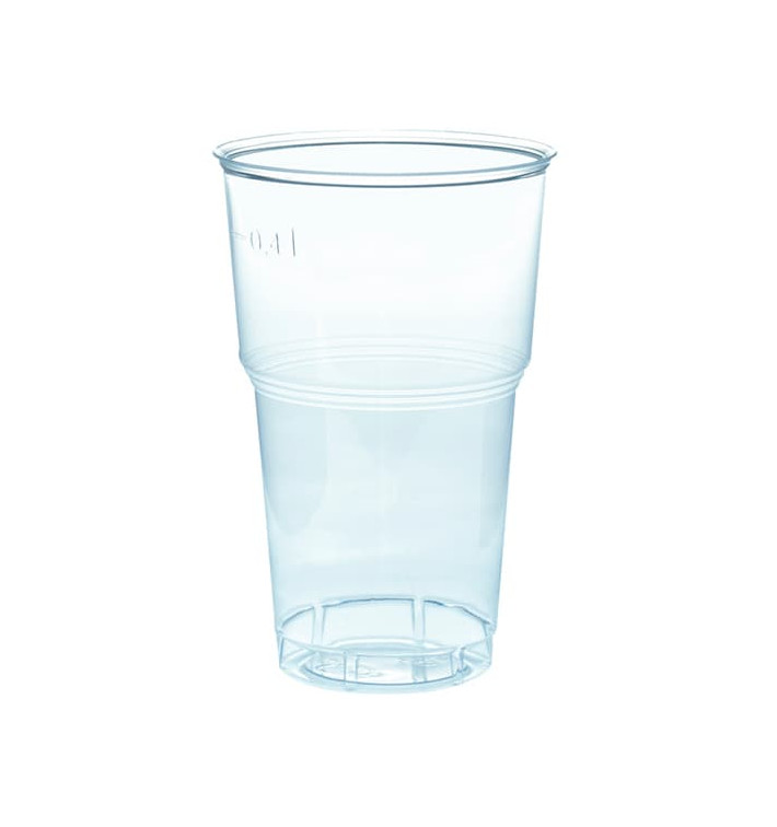 Plastic Cup PS Crystal Clear 490ml Ø9,0cm (1.000 Units) Plastic Cup PS Crystal Clear 490ml Ø9,0cm (1.000 Units)