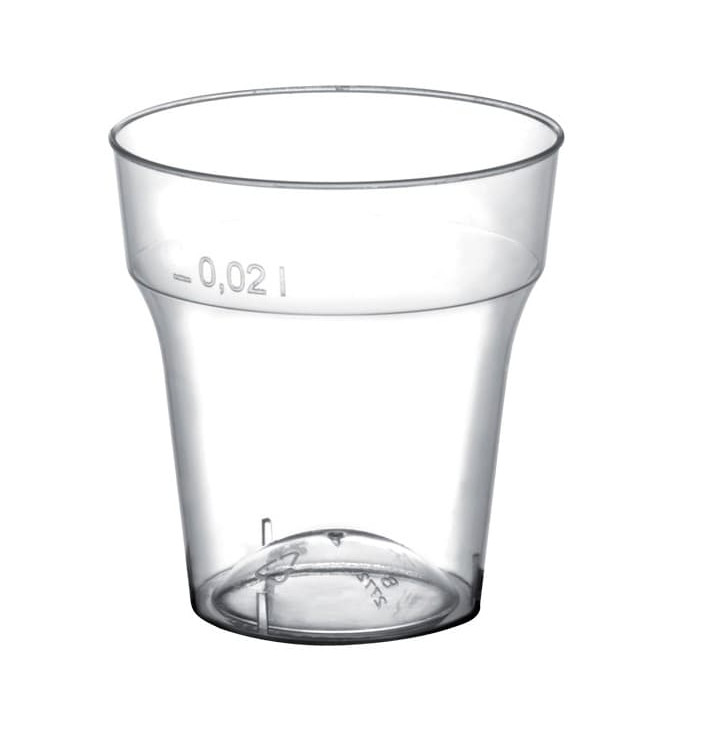 Plastic Shot PS "Moon" Clear 20 ml (50 Units) Plastic Shot PS "Moon" Clear 20 ml (50 Units)