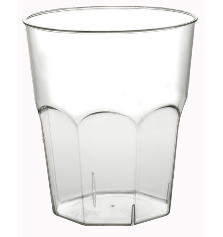Plastic Cup Cocktail PS Clear Ø7,3cm 200ml (50 Units) Plastic Cup Cocktail PS Clear Ø7,3cm 200ml (50 Units)