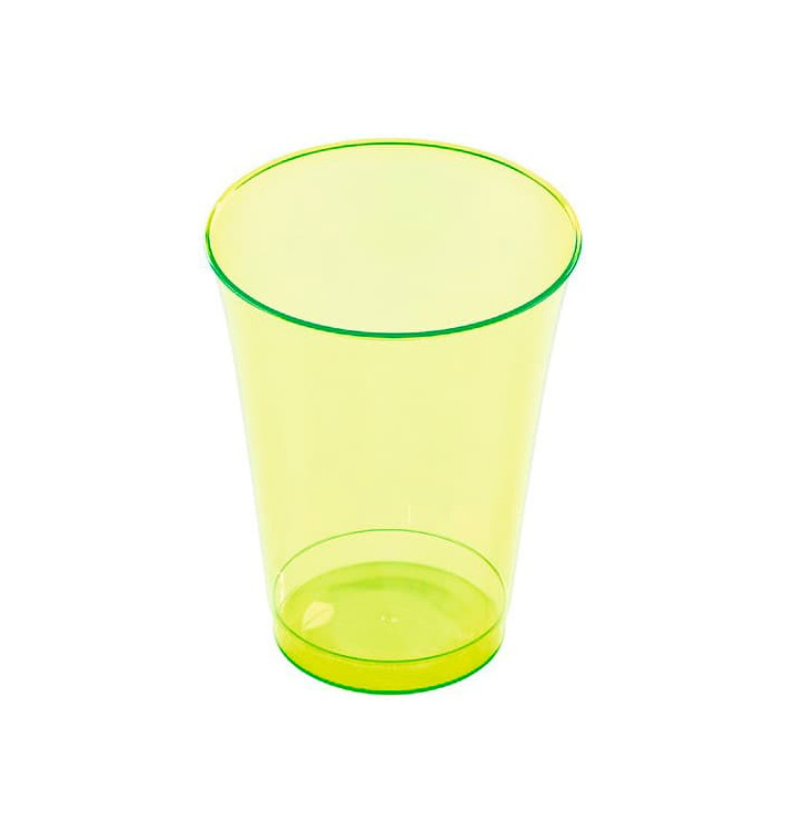 Plastic Cup PS Injection Moulding Green 230 ml (150 Units) Plastic Cup PS Injection Moulding Green 230 ml (150 Units)