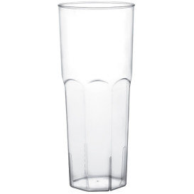 Plastic Collins Glass PS Clear Ø6,5cm 350ml (10 Units) 