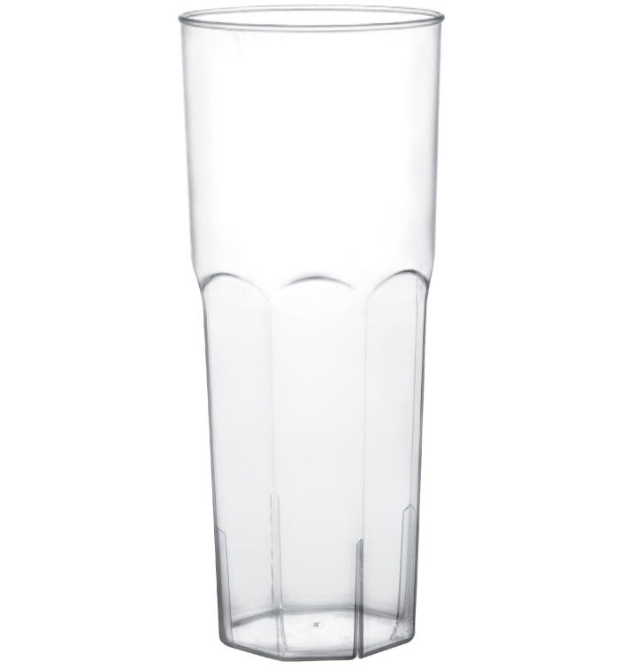 Plastic Collins Glass PS Clear Ø6,5cm 350ml (10 Units) 