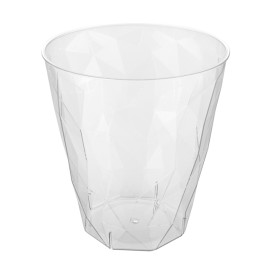 Plastic Cup PS "Ice" Clear Crystal 340 ml (20 Units) 