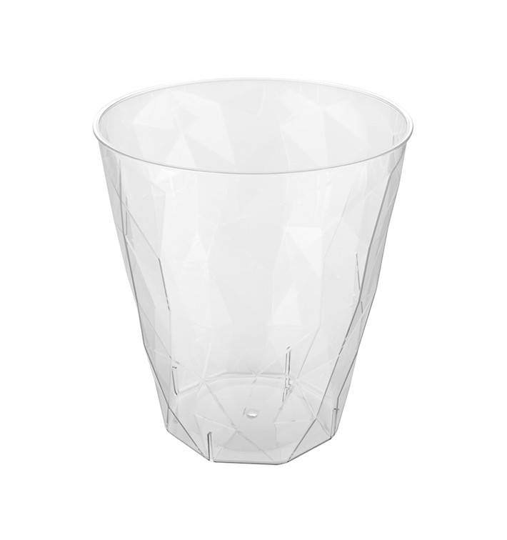 Plastic Cup PS "Ice" Clear Crystal 340 ml (20 Units) Plastic Cup PS "Ice" Clear Crystal 340 ml (20 Units)
