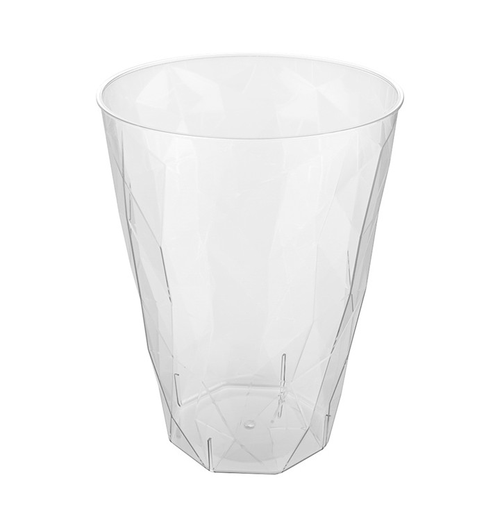 Plastic Cup PS "Ice" Clear Crystal 410 ml (20 Units) Plastic Cup PS "Ice" Clear Crystal 410 ml (20 Units)