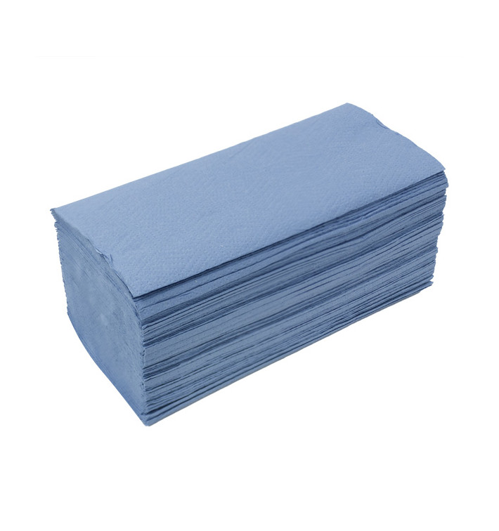 Paper Towel Blue 1 Layer Z folding Paper Towel Blue 1 Layer Z folding