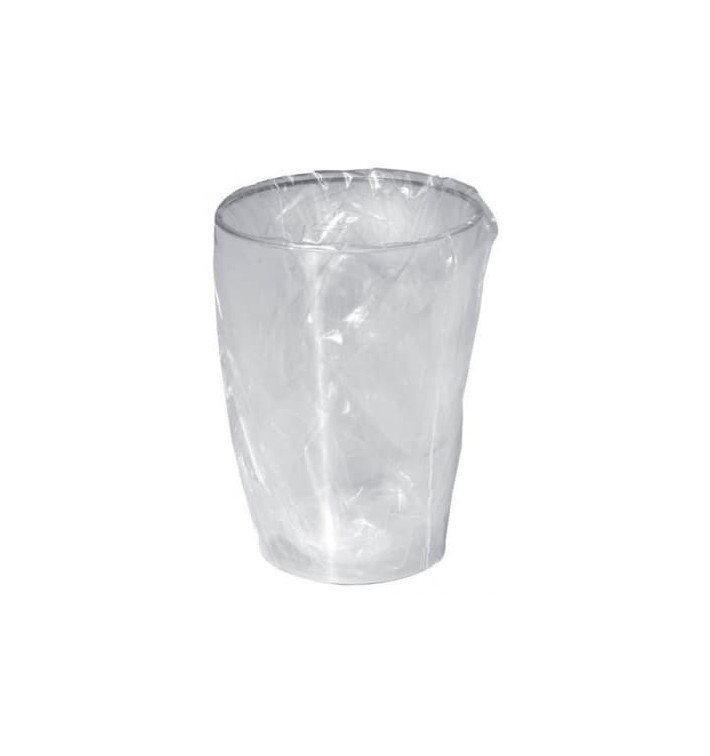 Plastic Cup PS "Moon" Wrapped Clear 230ml (50 Units) Plastic Cup PS "Moon" Wrapped Clear 230ml (50 Units)