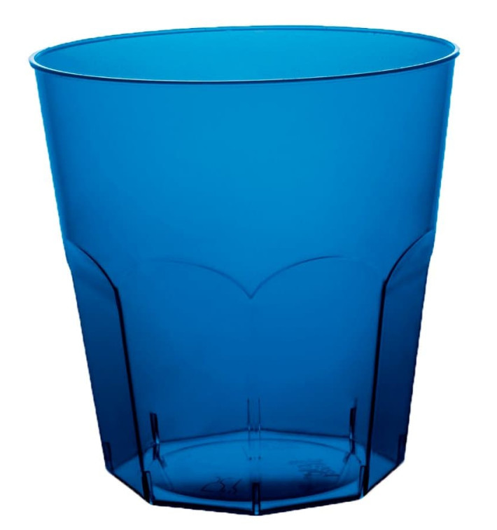Plastic Cup PS Blue Clear Ø7,3cm 220ml (50 Units) Plastic Cup PS Blue Clear Ø7,3cm 220ml (50 Units)